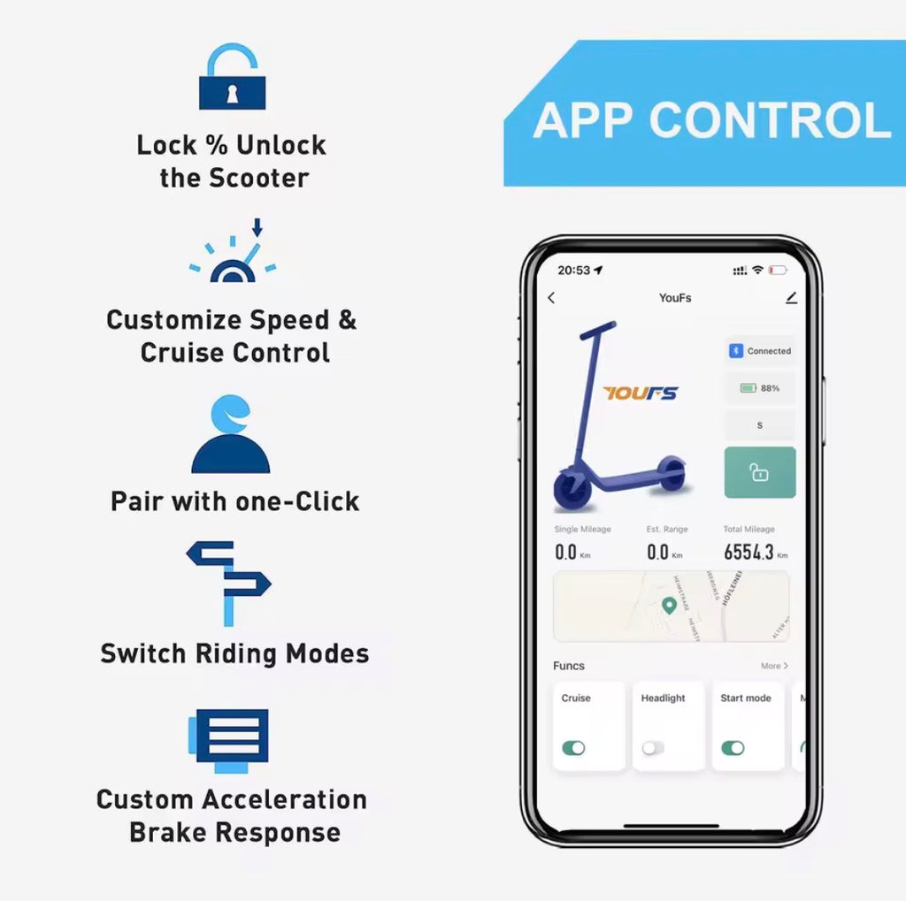 Scooter elettrico da 8,5 pollici