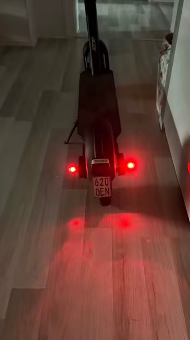 Fanale posteriore impermeabile con flash a LED