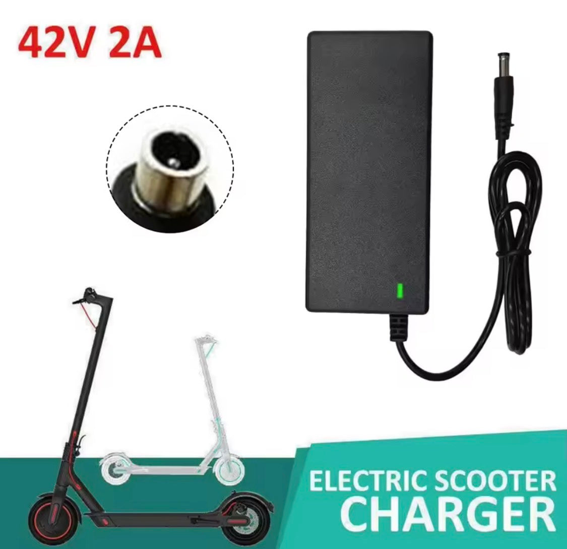 42V 2A Scooter Elettrico Balance Caricatore Adattatore di Alimentazione Caricatore Universale 4/5 Spine Per 36 25.2V 25.9V 25.6V 24V Batteria Al Litio