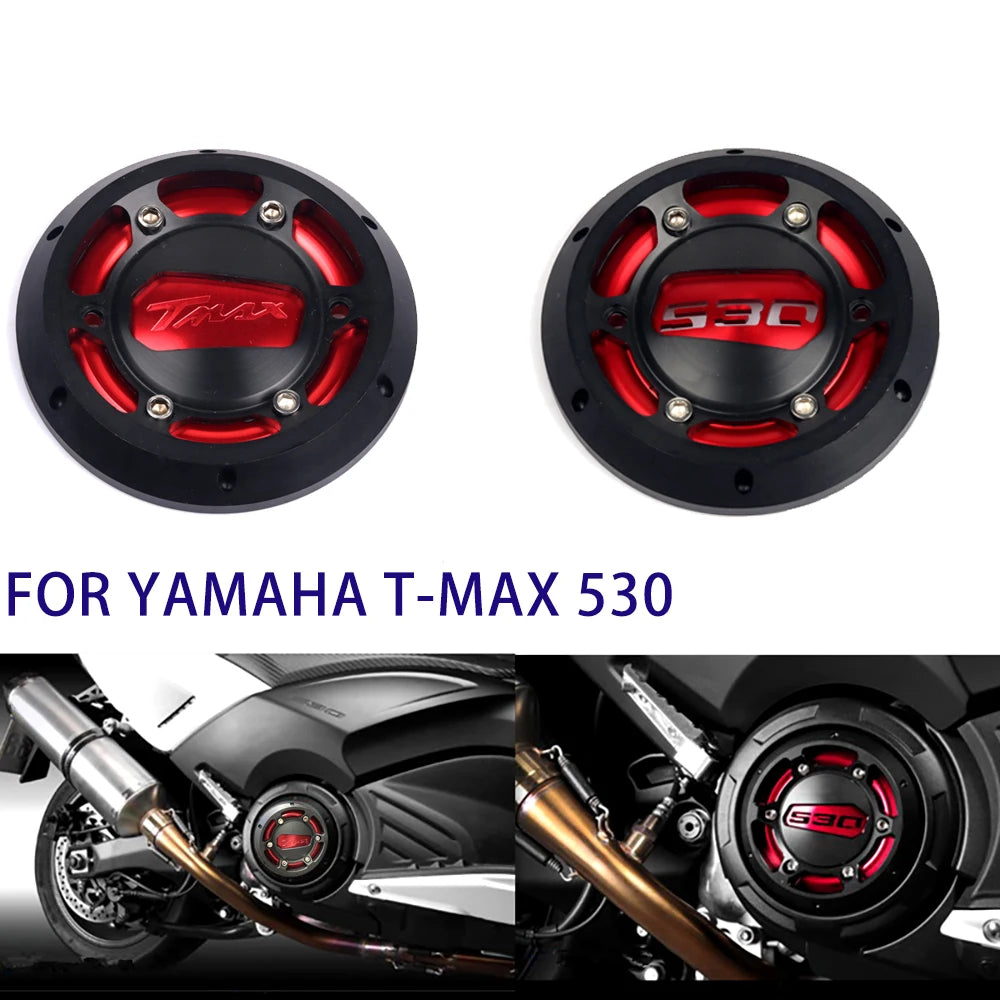 Cursore di protezione del coperchio dello statore del motore del motociclo per Yamaha TMAX530 TMAX 530 TMAX 530 T-MAX530 TMAX500 TMAX 500 TMAX 500 T MAX 500