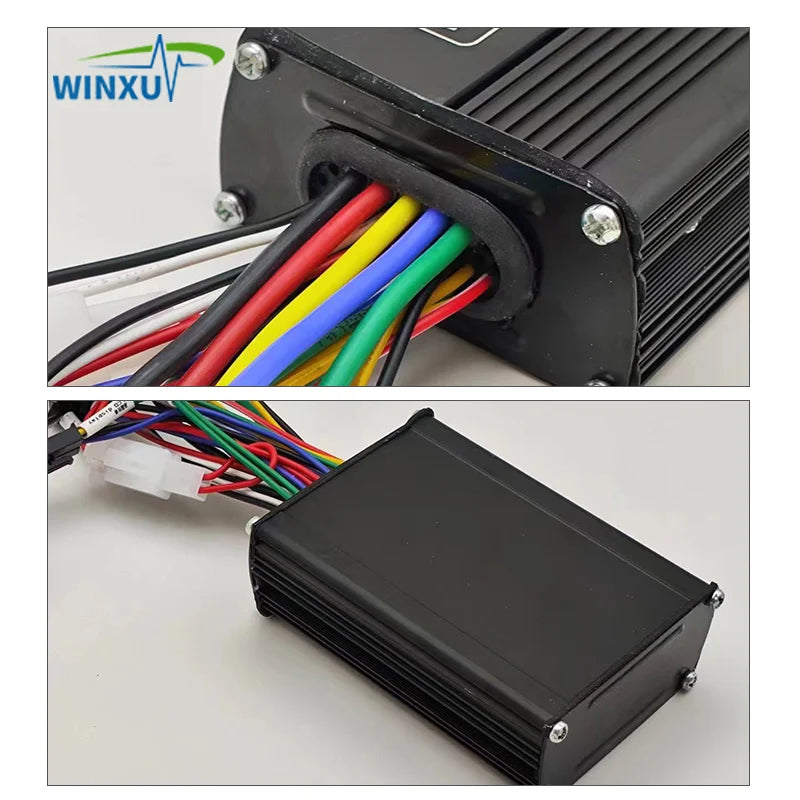 48V 20A 500W Brushless Motor Sinuse Wave Universal Controller TF-100 TF100 LCD Display Throttle Kit per kugoo M4 Scooter Elettrico