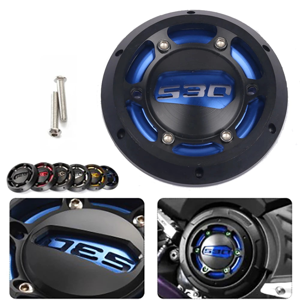 Cursore di protezione del coperchio dello statore del motore del motociclo per Yamaha TMAX530 TMAX 530 TMAX 530 T-MAX530 TMAX500 TMAX 500 TMAX 500 T MAX 500