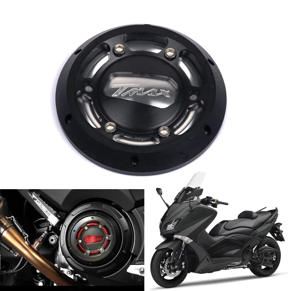 Cursore di protezione del coperchio dello statore del motore del motociclo per Yamaha TMAX530 TMAX 530 TMAX 530 T-MAX530 TMAX500 TMAX 500 TMAX 500 T MAX 500
