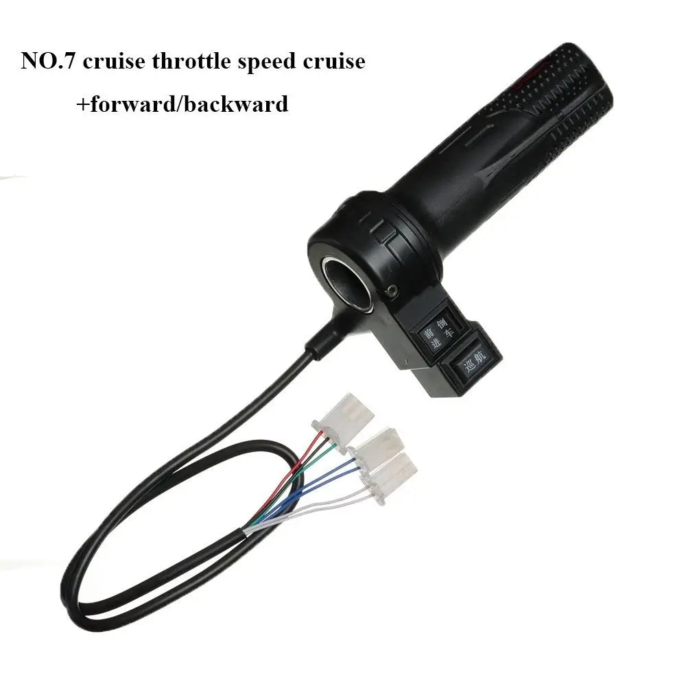 Acceleratore elettrico E-Bike Twist 12V 24V 36V 48V velocità manubrio acceleratore Scooter elettrico universale Twist ciclismo impugnatura dell'acceleratore