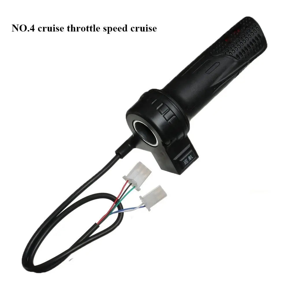 Acceleratore elettrico E-Bike Twist 12V 24V 36V 48V velocità manubrio acceleratore Scooter elettrico universale Twist ciclismo impugnatura dell'acceleratore