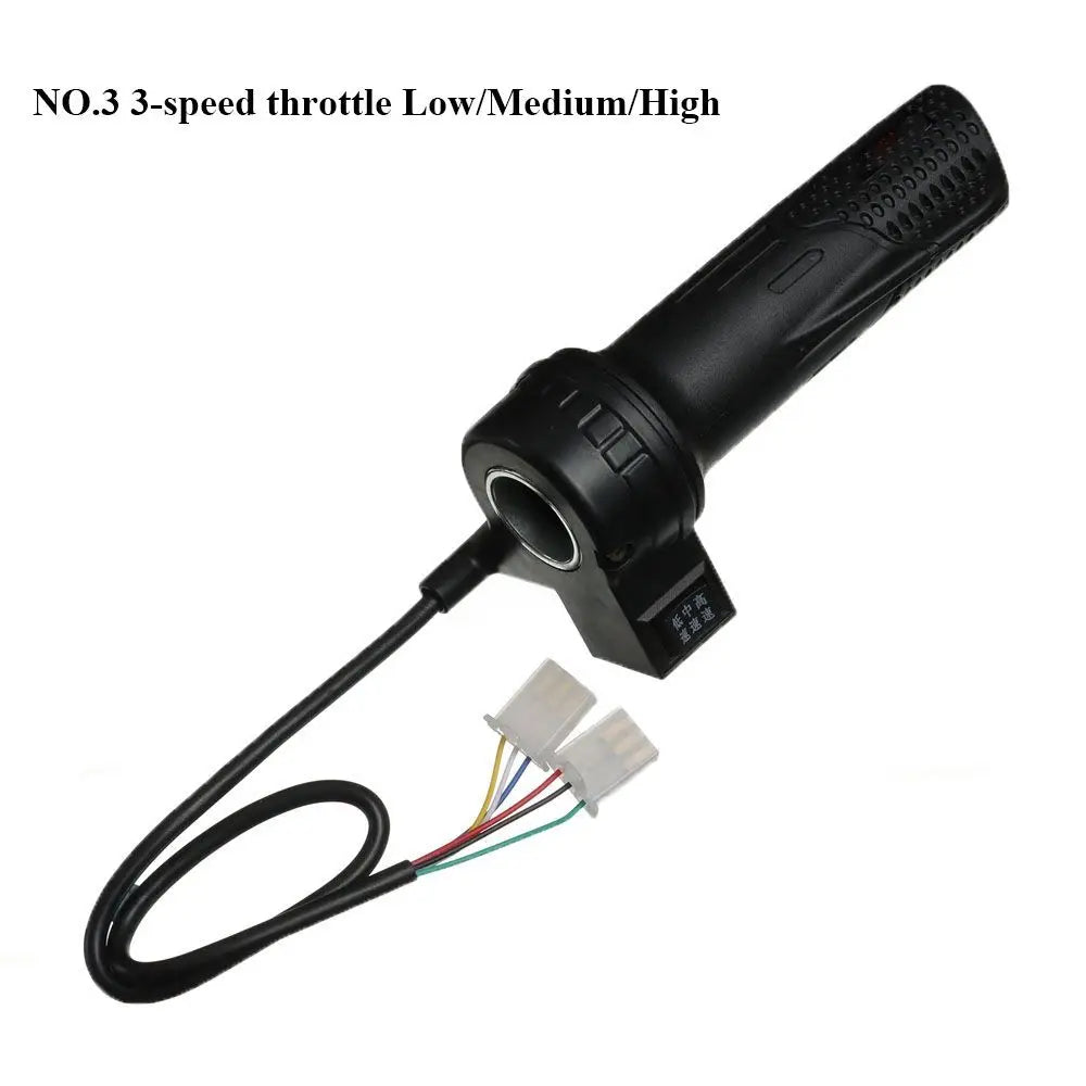 Acceleratore elettrico E-Bike Twist 12V 24V 36V 48V velocità manubrio acceleratore Scooter elettrico universale Twist ciclismo impugnatura dell'acceleratore