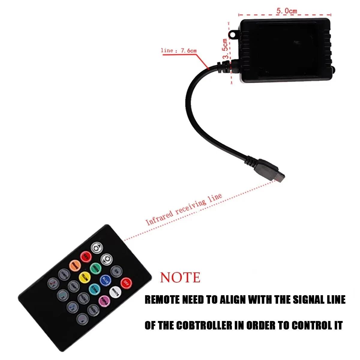 Luci ambientali RGB universali per auto Striscia a LED Lampade d'atmosfera interne 8 colori Decorativi Off Road 4x4 SUV Accessori per automobili